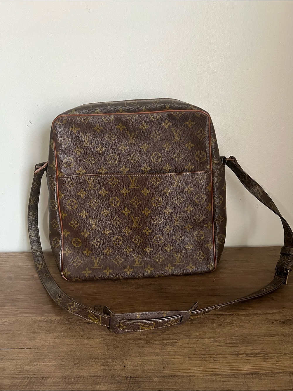 Louis Vuitton Brown Monogram Vintage Marceau Messenger Bag